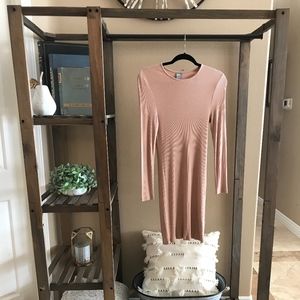 Fitted Ribbed Dress